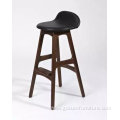 Scandinavian upholstery Erik wooden counter stools